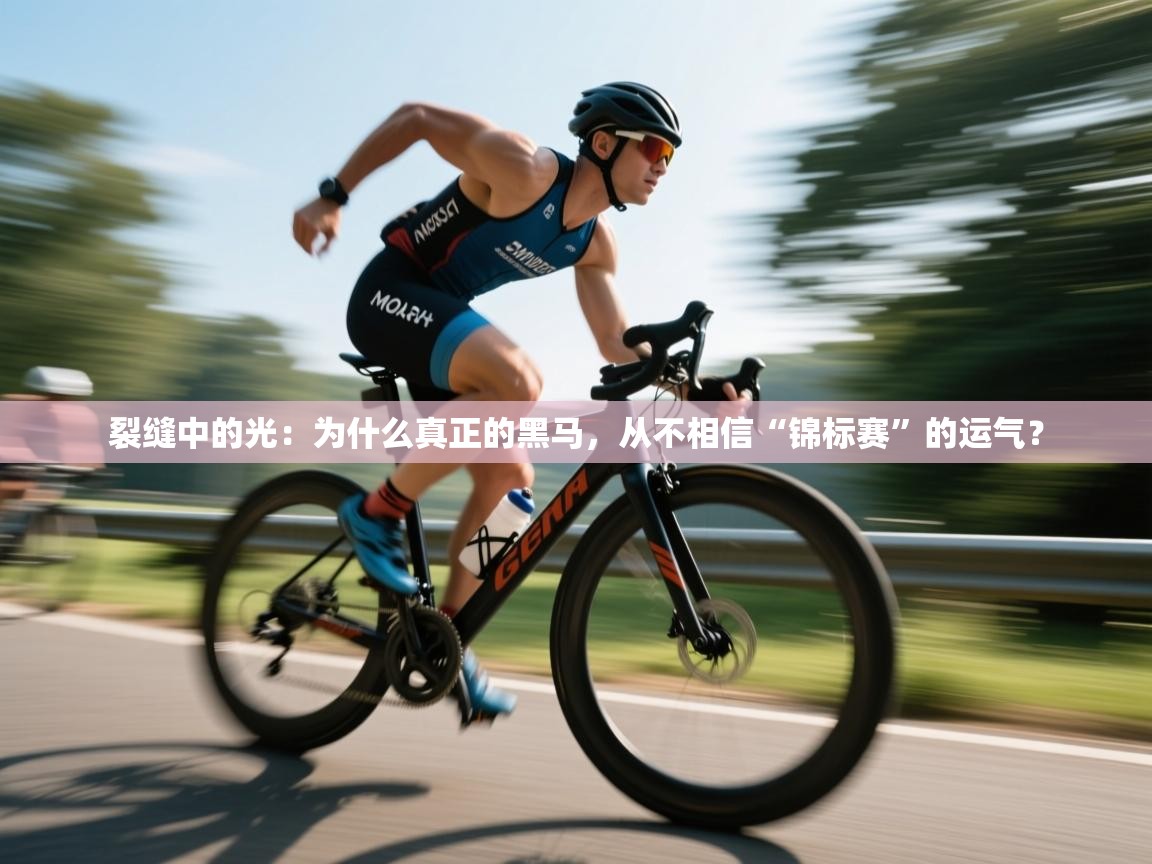 裂缝中的光：为什么真正的黑马，从不相信“锦标赛”的运气？  第1张